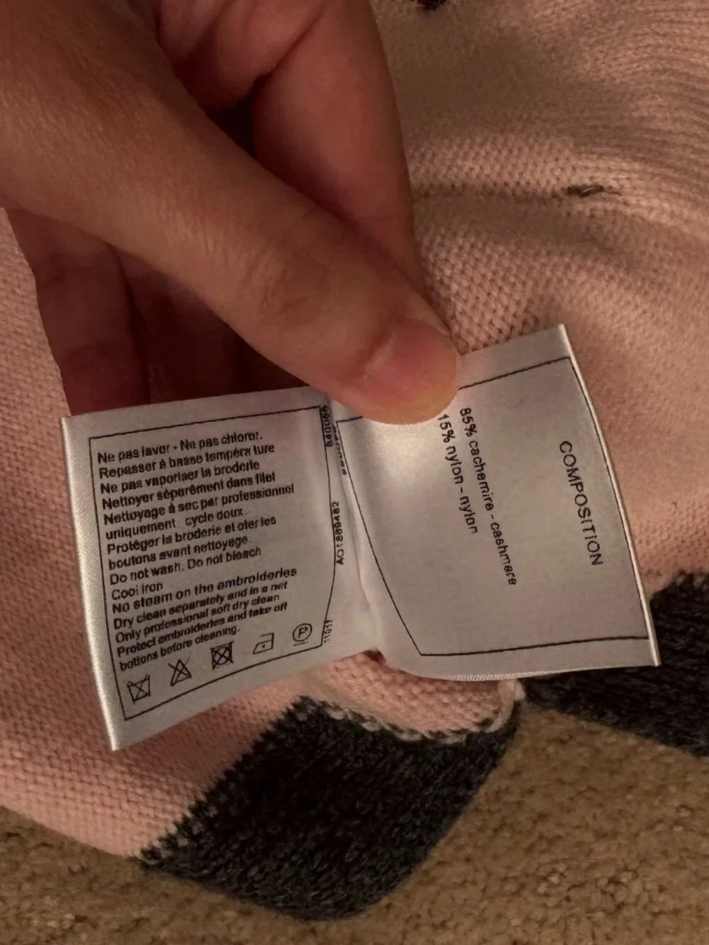 Chanel Cashmere Sweater Vest